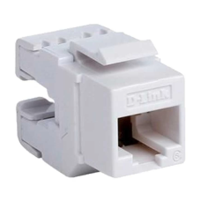 D-Link Cat-6 White Keystone Jack